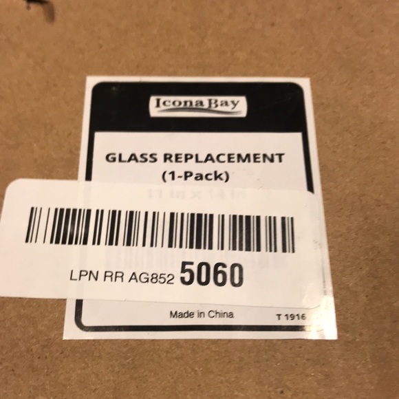 Icona Bay 11”x14” 1-Pack Replacement Glass - Picture 4 of 11